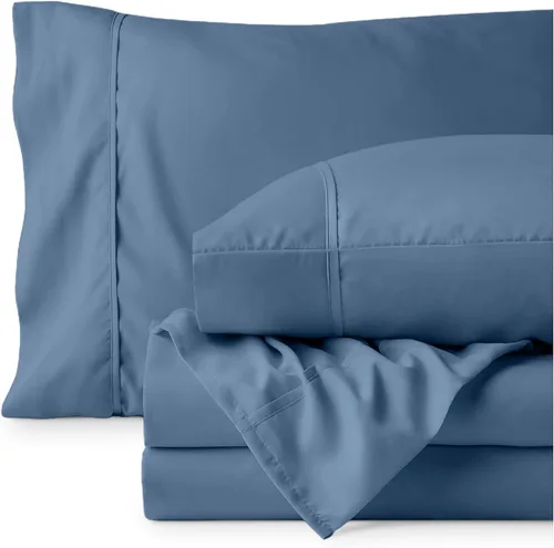 Miniatura 199 de Bare Home Hotel Luxury - Juego de sábanas tamaño individual, extra suave, 4 piezas, bolsillos profundos, ajuste fácil, refrescante y transpirable