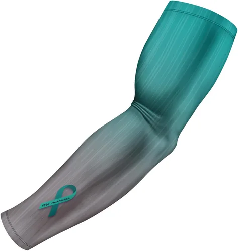 Miniatura 24 de B-Driven Sports Sleeve Pro-Fit - Manga de compresión para hombres y mujeres - Manga de brazo de baloncesto y voleibol - Individual Galaxia