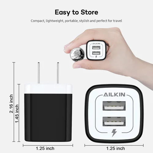 Miniatura 5 de Cubo con USB para cargador, enchufe cargador de pared