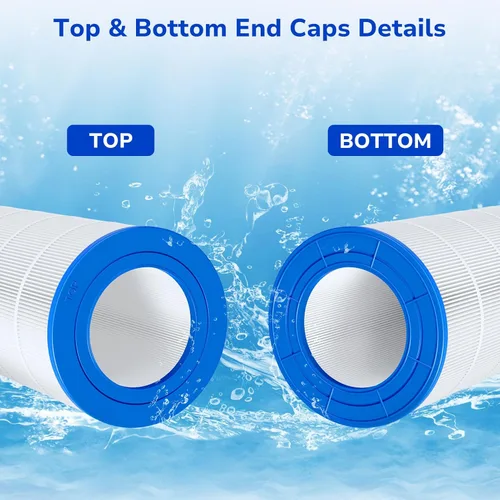 Miniatura 3 de Fil-fresh Cartuchos de filtro de piscina CC150 compatibles con Pentair Clean & Clear 150, repuesto para Pleatco PAP150, Pentair R173216, Unicel