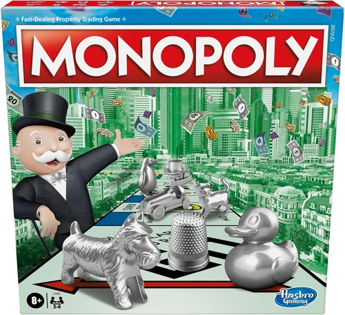 Miniatura 7 de Monopoly: Space Jam: A New Legacy Edition Juego de mesa familiar, juego Lebron James Space Jam 2, para niños de 8 años en adelante