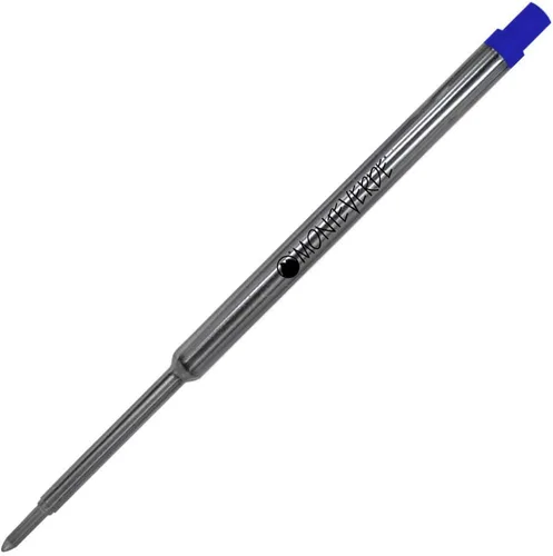 Miniatura 2 de Monteverde Recambios de bolígrafo suave USA para adaptarse a bolígrafos Waterman, punta media, negro, paquete de 2, rendimiento de escritura suave