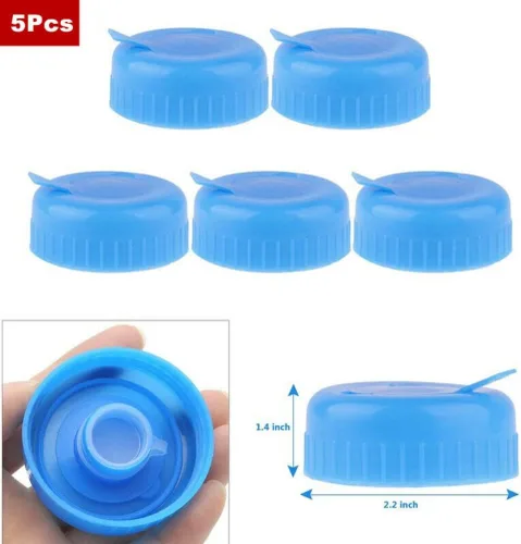 Miniatura 3 de Tapón dispensador de botella de agua reutilizable de 3 a 5 galones, rosca en la tapa de la jarra de 2.165 in