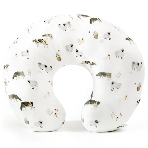 Miniatura 11 de GRSSDER Funda de Almohada de Lactancia Elástica Minky Removible Fundas de Lactancia para Almohadas de Lactancia Materna, Forro Ultra Suave y Cómodo