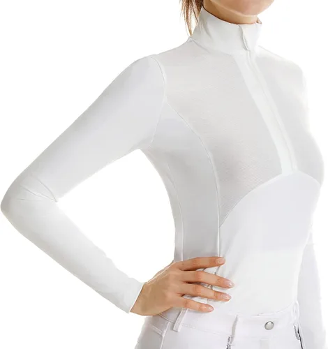 Miniatura 4 de TrustBreech Hecho en Estados Unidos camisa de rendimiento de secado rápido para mujer, chaqueta de manga larga para equitación