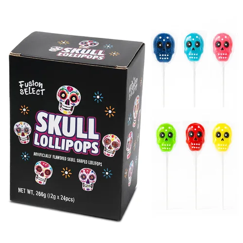 Miniatura 8 de Fusion Select - Paletas de Halloween de Alienígenas - Dulces de Truco o Golosina para Niños - Paletas de Dulces Temáticas de Halloween