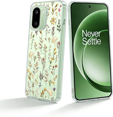 Miniatura 24 de Unov Funda compatible con OnePlus 15R 5G transparente con diseño de TPU suave absorción de golpes, diseño delgado en relieve, cubierta trasera great