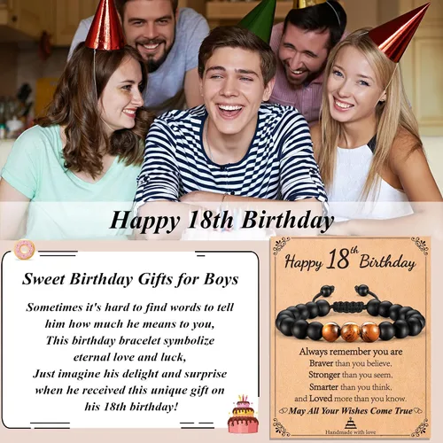 Miniatura 2 de MONOZO Regalos de cumpleaños para hombres y niños, regalos de cumpleaños 89101316th18th2130th40th50th60th70th Birthday Gifts for Men Boy Happy