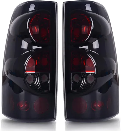 Miniatura 9 de AUTOSAVER88 Conjunto de luces traseras compatibles con Chevy Silverado 1999-2006 1500 2500 3500/2007 Silverado con estilo de carrocería clásico/GMC