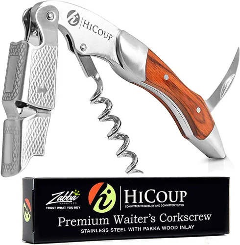Miniatura 10 de Sacacorchos para camareros De HiCoup. Premium, todo-en-uno sacacorchos, abre botellas y cortador de lámina, Fine Ying Yang