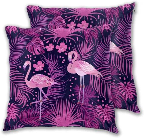 Miniatura 22 de Juego de 2 fundas de almohada para sofá, oficina, dormitorio, decoración del hogar, 18 x 18 pulgadas