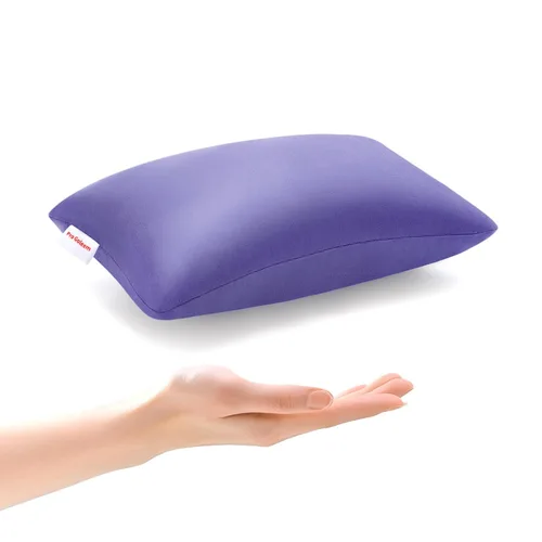 Miniatura 11 de Pro Goleem Almohada pequeña de 11 x 6 x 2.5 pulgadas para dormir del bebé con etiqueta de nombre, mini almohada pequeña para habitación, sofá, silla