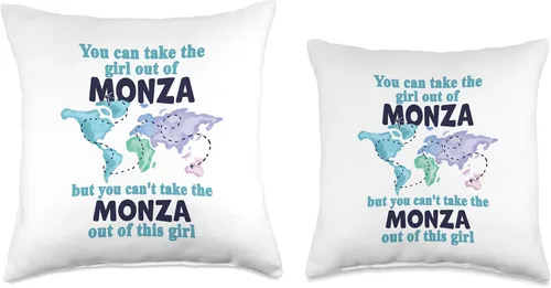 Miniatura 3 de Relocation From Monza - Proud Girl From Monza Throw Pillow