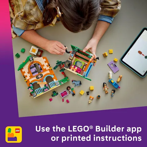 Miniatura 6 de Juguete de construcción LEGO Friends Rancho y Establo de Ponis - Juego de simulación con 3 juguetes de caballos para narración creativa - Idea