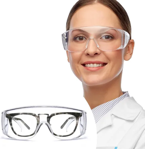 Miniatura 7 de Gafas de seguridad industriales con lente antivaho. Gafas de seguridad transparentes con protección UV400 antiarañazos