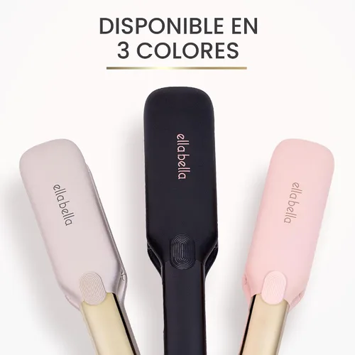Miniatura 8 de ELLA BELLA® Plancha plana de titanio para alisar el cabello (con infrarrojos) • Plancha profesional para alisar el cabello • Pantalla digital