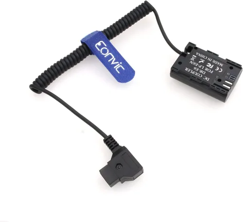 Miniatura 4 de D-Tap a LP-E6 - Cable de alimentación para monitor SmallHD 501/502 702 (línea enrollada)