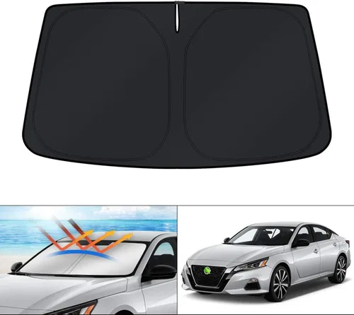 Miniatura 10 de KUST Parasol para parabrisas para Hyundai Tucson 2016-2021 (no para Tucson 2022), accesorios protectores solares de ventana, protector solar