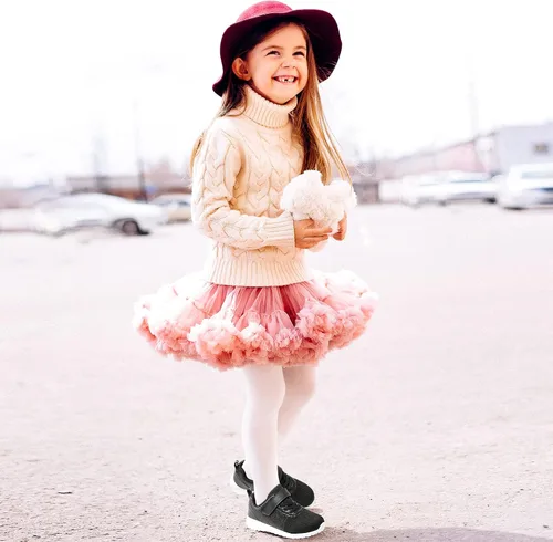 Miniatura 7 de Harvest Land - Tenis para niñas con brillantina y diseño de malla transpirable con gancho y lazo para correr (niños pequeñosniños grandes)