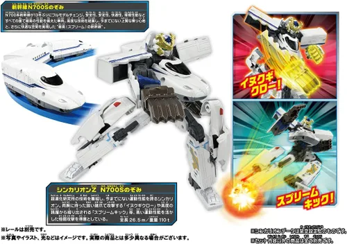 Miniatura 5 de Plarail Shinkansen Transforming Robot Shinkalion Z N700S Hida