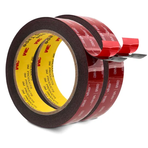 Miniatura 14 de 3M - Cinta de doble cara resistente de 2 x 15.4 pies, cinta de montaje de 0.04 pulgadas de grosor, cinta adhesiva transparente 4910 de espuma