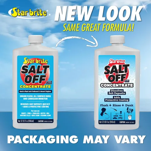Miniatura 5 de Kit STAR BRITE Salt Off – Aplicador y 32 OZ de concentrado para limpieza de motores marinos y eliminación de sal en botes, remolques