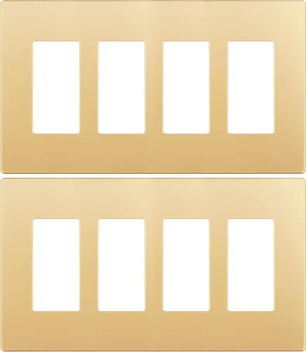 Miniatura 34 de LIDER Placa de pared decorativa sin tornillos para interruptor, resistente a los impactos, plexiglás de acrílico espejado, renovación moderna