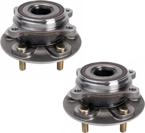 Miniatura 204 de TRQ Juego de 2 rodamientos de rueda delantera y conjunto de cubo 4WD compatible con Ford Ranger Mazda B4000 1998-2000