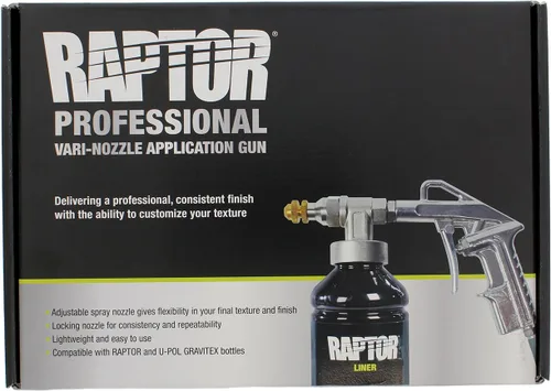Miniatura 4 de U-POL 4880 Raptor Professional Vari-Nozzle Pistola de aplicación