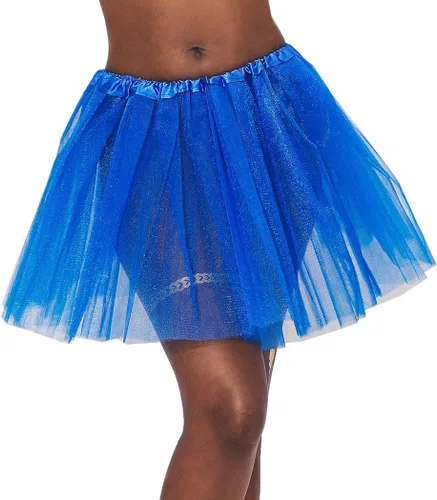 Miniatura 7 de COSYDAYS Faldas tutú para mujer, tul en capas, tutú para bailar, faldas elásticas para adultos, faldas tutú para mujeres y niñas