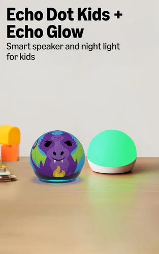 Miniatura 12 de Echo Dot Kids (5.ª generación, modelo de 2022) Owl con Echo Glow Búho