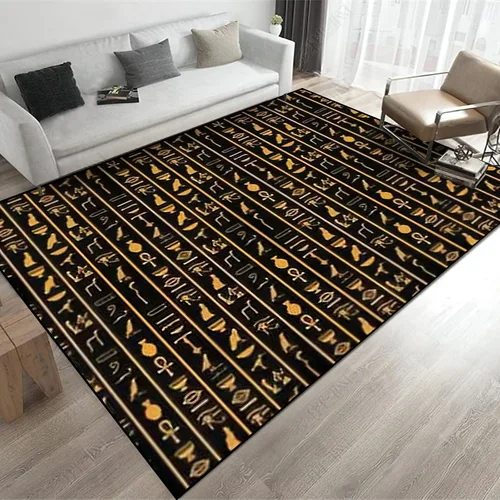 Miniatura 12 de Alfombra estéreo retro, para estudio de grabación para amantes de la música, antideslizante, de fácil cuidado, alfombra de área grande, alfombra