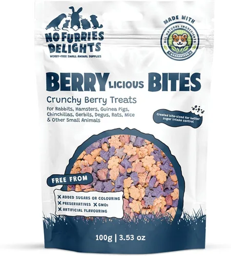 Miniatura 6 de Golosinas, 100% Todo Natural Mini Bocados Para Conejo Hámster Guinea Pig Chinchilla Mascota Ratones Gerbo Pájaro Enriquecimiento Saludable