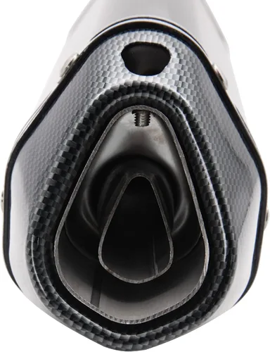 Miniatura 5 de Silenciador sin cordones para motocicleta, silenciadores y silenciadores de fibra de carbono de 1.5-2 pulgadas para motocross, Street Bike Scooter