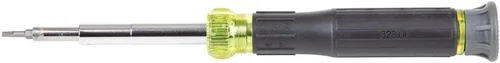 Miniatura 12 de Klein Tools 32314 Destornillador electrónico, 14 en 1 con 8 puntas de precisión, ranurado, Phillips y brocas TORX a prueba de manipulación, 6 llaves