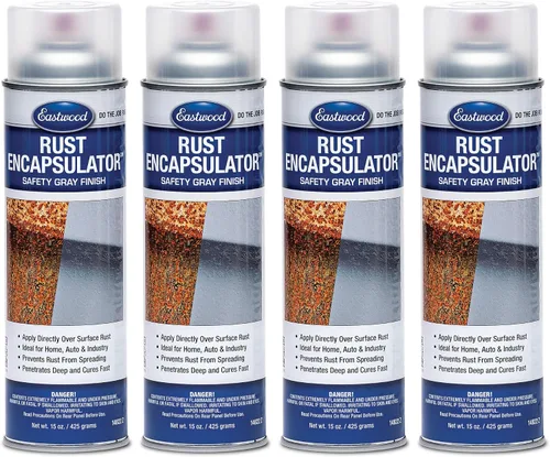 Miniatura 19 de Eastwood Spray para eliminar óxido con acabado mate texturizado Aerosol previene la corrosión del óxido, fórmula fortificada con epoxi y baja