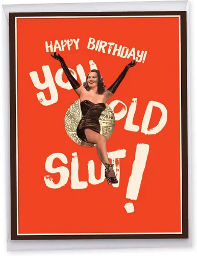 Miniatura 12 de NobleWorks - 1 tarjeta de feliz cumpleaños jumbo para marido (8.5 x 11 pulgadas) - Papelería de gran humor para cumpleaños - Best Husband Ever