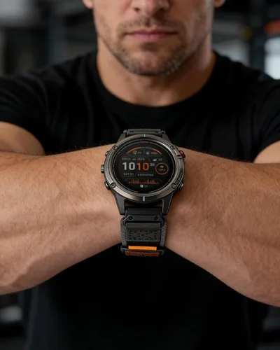 Miniatura 3 de Compatible con la Correa de Reloj Garmin, Correa Deportiva de Nylon Super Resistente con Diseño de Bucle Tejido, Banda de Reemplazo Dura
