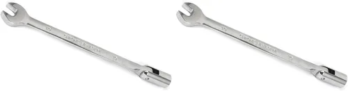Miniatura 5 de Llave de enchufe de extremo abierto de cabeza flexible de 0.512 in/0.51 pulgadas, llave inglesa combinada de trinquete, llave de combinación