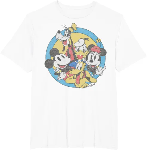 Miniatura 10 de Disney Camiseta retro de Mickey and Friends Group Shot