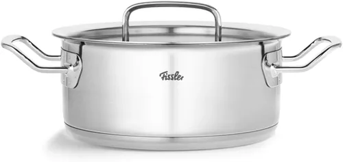 Miniatura 2 de Fissler Original-Profi Collection Rondeau de acero inoxidable de 1.5 cuartos de galón con tapa de metal