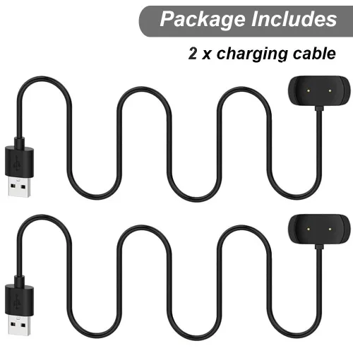 Miniatura 3 de Cargador para Amazfit Bip 5/3, T-Rex Pro, GTS 4 Mini, GTS 2/2e, GTR 2/2e, 2 GTR Mini Smart Watch - Cable de carga magnético de repuesto
