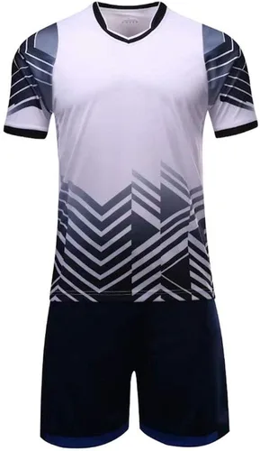 Miniatura 6 de PAIRFORMANCE Camisetas de fútbol para niños, uniforme de entrenamiento de equipo deportivo de 6 a 12 años, conjunto de camisetas y pantalones cortos