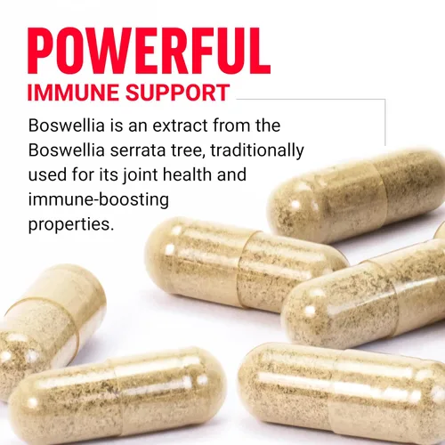 Miniatura 3 de Force Factor Boswellia - Cápsulas de extracto de boswellia, suplemento de apoyo inmunológico y suplemento de salud articular para mujeres y hombres
