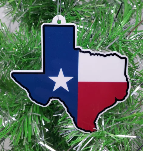 Miniatura 2 de Adorno navideño con temática de Texas Lone Star State