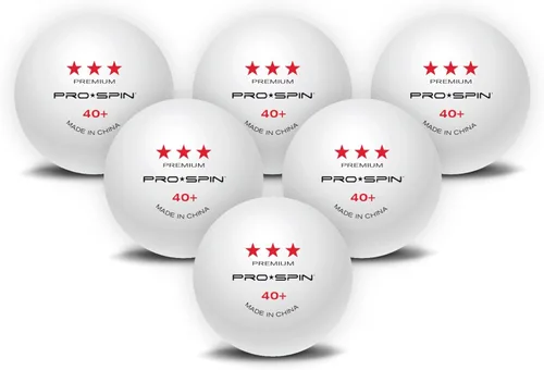 Miniatura 2 de PRO-SPIN Pelotas de ping pong - Pelotas de tenis de mesa blancas premium de 3 estrellas Calidad profesional de alto rendimiento ABS 40+