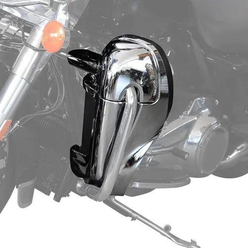 Miniatura 9 de TCT-MOTORPARTS Guantera de carenados de pierna ventilada inferior ABS para Harley Touring Road King, Street Glide, Electra Glide, Ultra-Classic