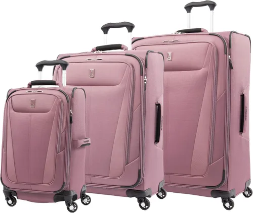 Miniatura 199 de Travelpro Maxlite 5 - Juego de 2 piezas de equipaje de mano de tela, expandibles con 4 ruedas giratorias, bolso blando para debajo del asiento, Negro