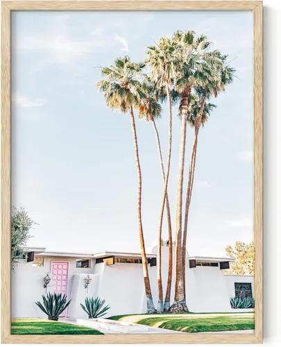 Miniatura 19 de HAUS AND HUES Póster retro vintage para automóvil, estampado clásico de Palm Springs, fabricado en los Estados Unidos, sin marco, 12 x 16 pulgadas