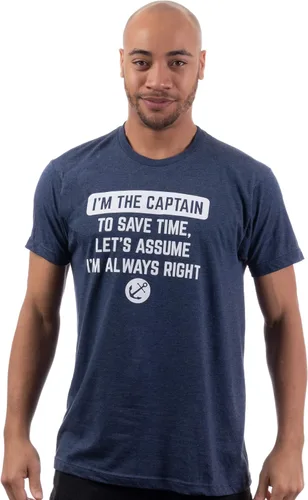 Miniatura 2 de Camisetas de humor náutico Divertidas camisetas de barco capitán náutico, para hombres o mujeres